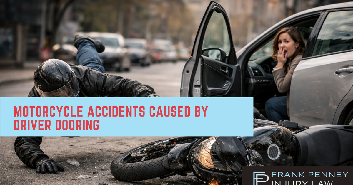 Motorcycle Accidents Caused by Driver Dooring: Who Is at Fault?