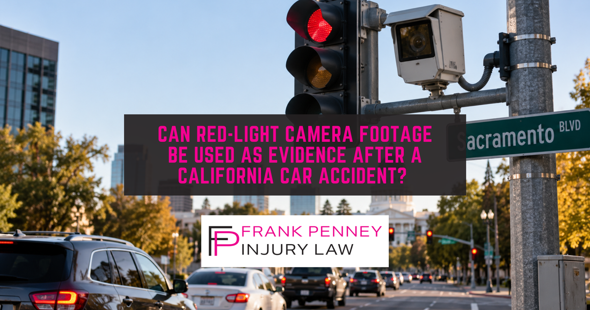 Can Red-Light Camera Footage Be Used as Evidence After a California Car Accident? 
