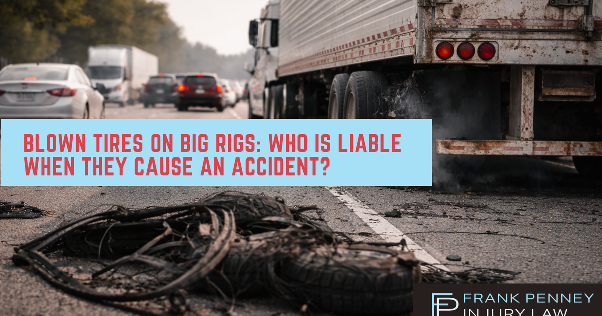 Blown Tires on Big Rigs: Who Is Liable When a Tire Explosion Causes a Crash?