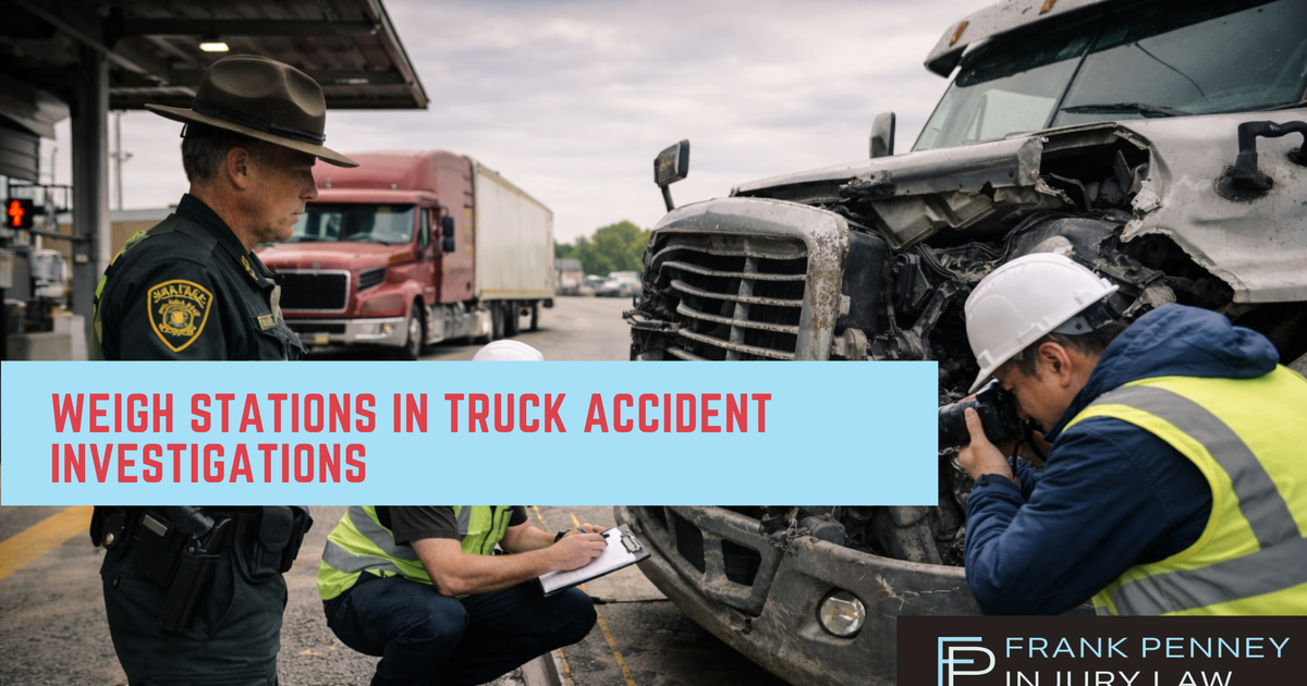 The Role of Weigh Stations in Truck Accident Investigations