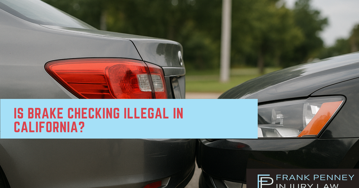 Is Brake Checking Illegal in California?