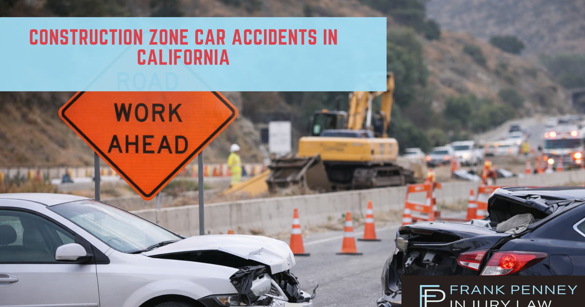 Construction Zone Car Accidents in California