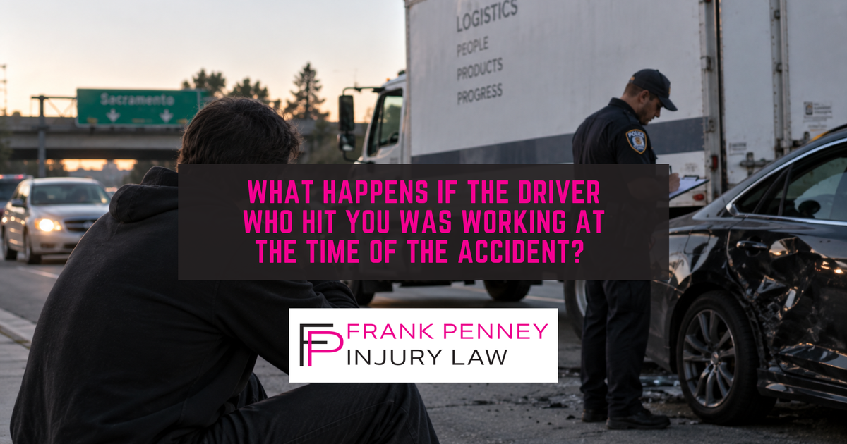 What Happens If the Driver Who Hit You Was Working at the Time of the Accident?
