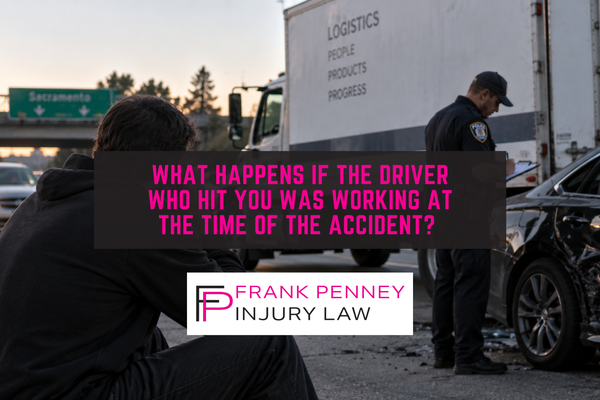 What Happens If the Driver Who Hit You Was Working at the Time of the Accident?