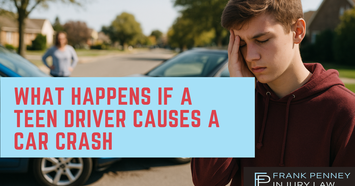 What Happens If a Teen Driver Causes a Car Crash in California?