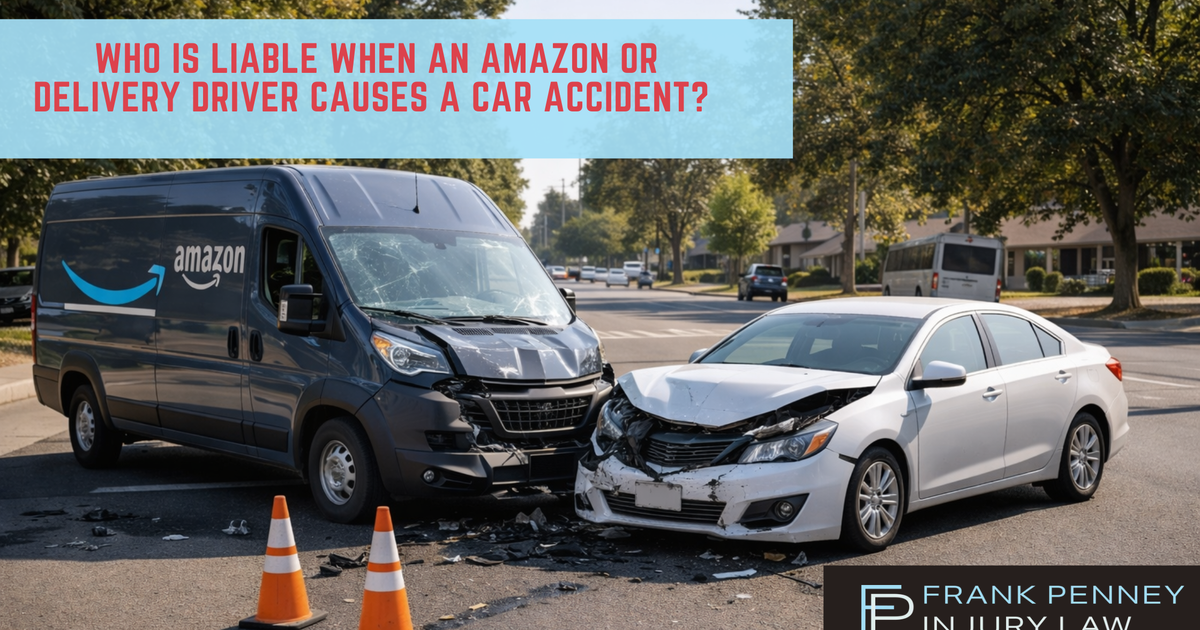 Who Is Liable When an Amazon or Delivery Driver Causes a Car Accident?