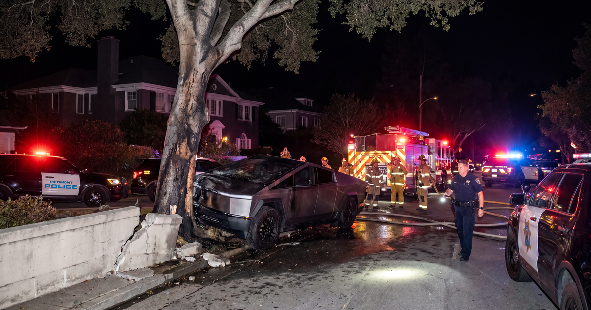  Alcohol and Cocaine Implicated in Deadly Cybertruck Wreck Near Oakland
