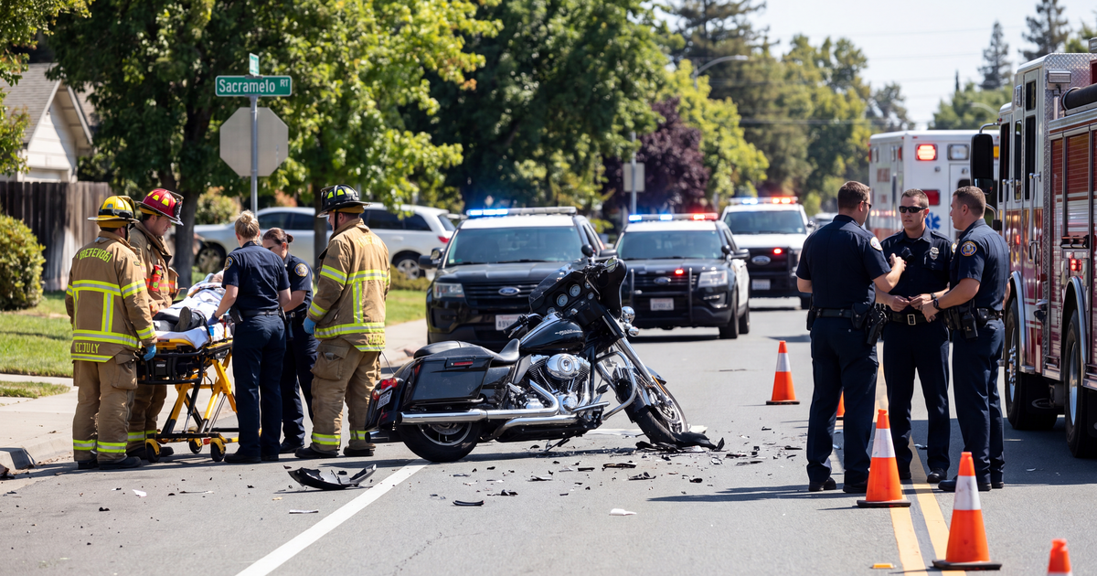 Sacramento Motorcyclist Killed in Solo Crash Near West River Drive in Willow Creek