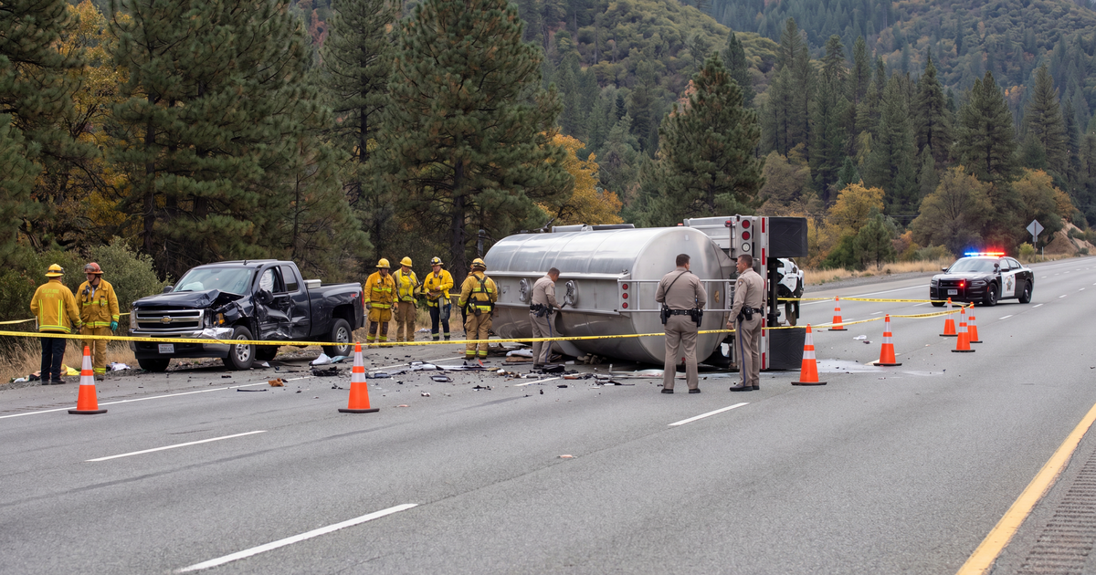 Fatal I-80 Truck Crash Near Auburn: Driver Killed by Detached Trailer