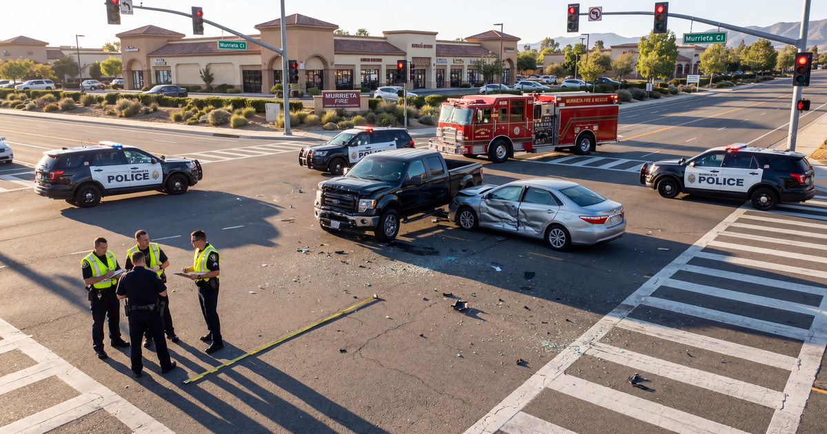 DUI Crash in Murrieta, California Leaves One Dead, Driver Arrested