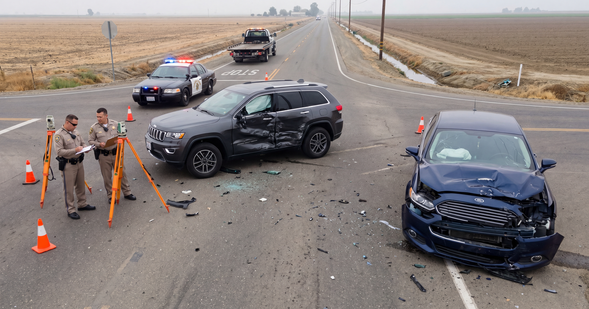 Tragic Turlock Crash Claims Four Lives, Injures Two Others