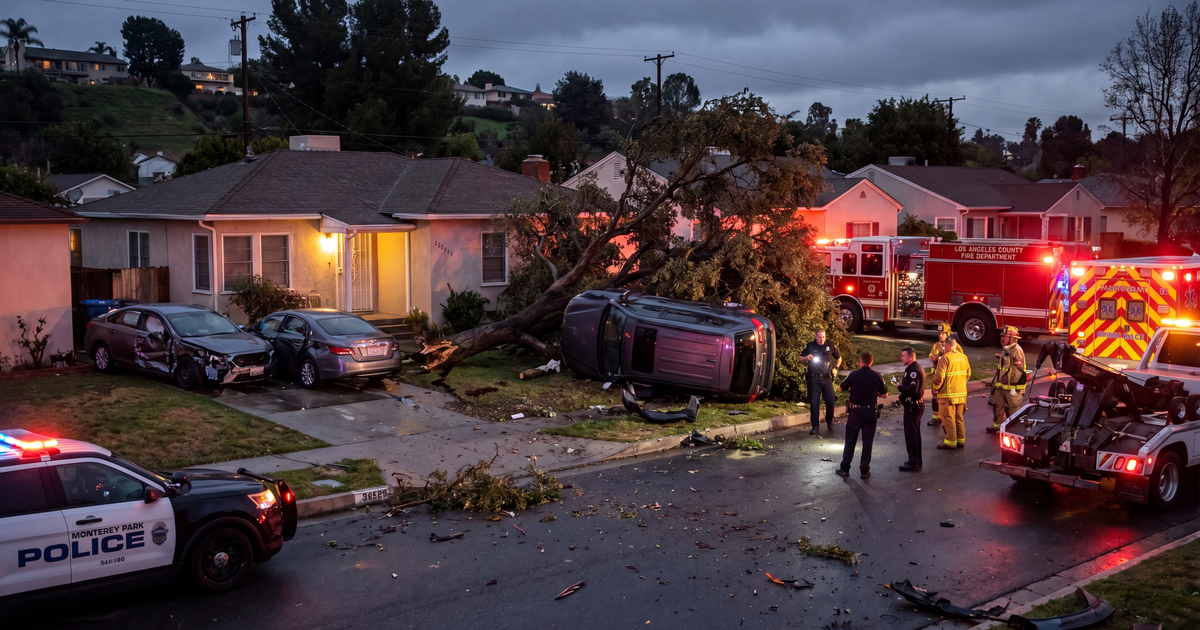 Driver Arrested after DUI Crash in Monterey Park Claims Three Lives