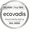 EcoVadis Silver 2025