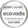 EcoVadis Silber 2026