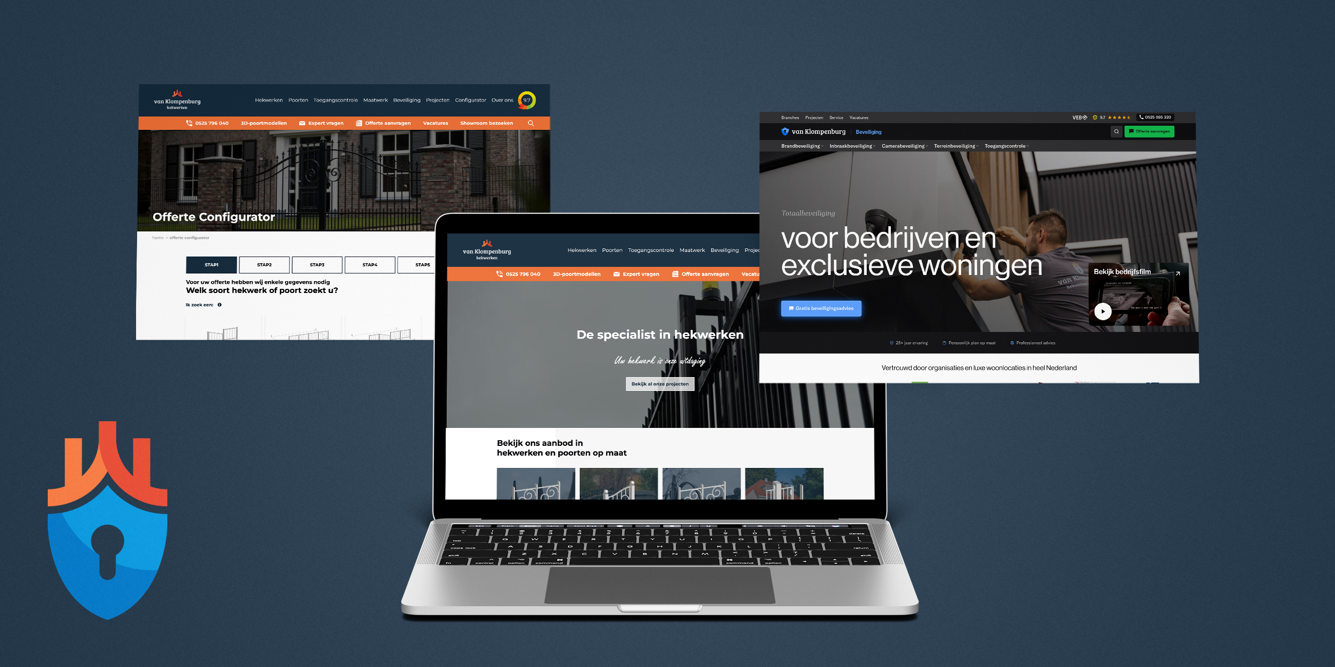 Van Klompenburg Groep online up-to-date