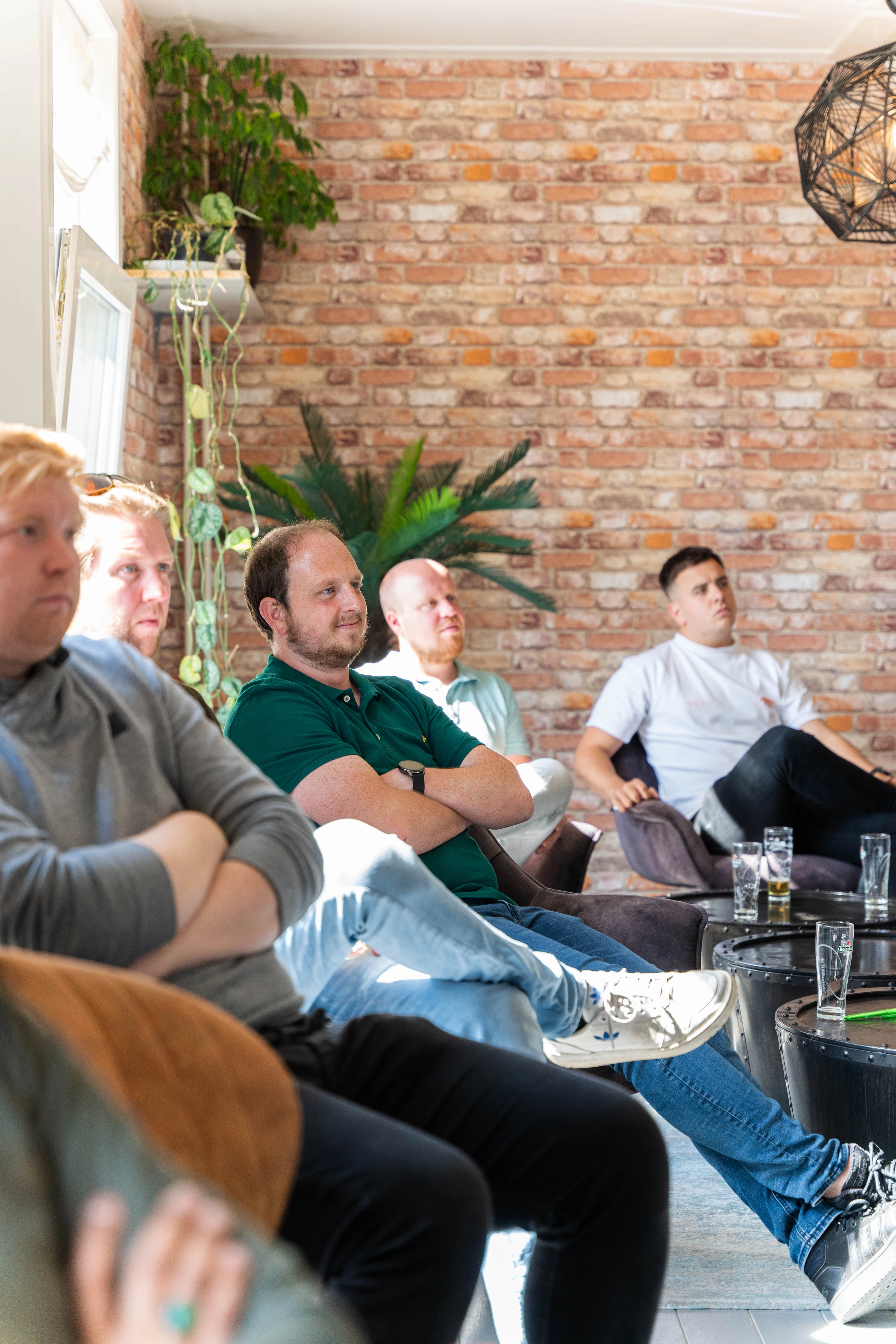 Collega's op kantoor