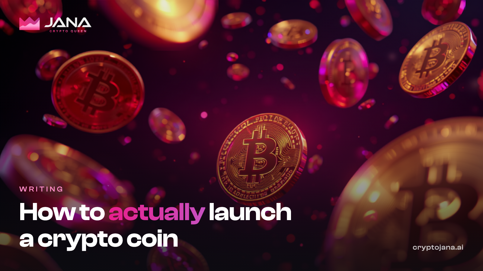 How to actually launch a crypto coin, article cover
