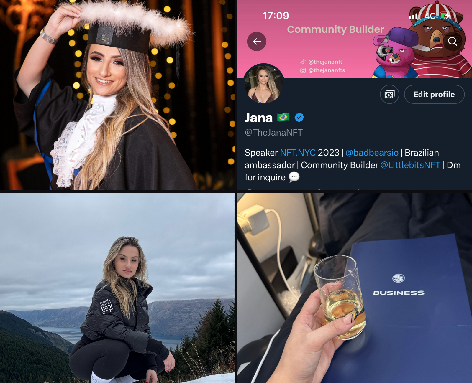 The list, lived: graduation, the first crypto community days, the mountains, the flights