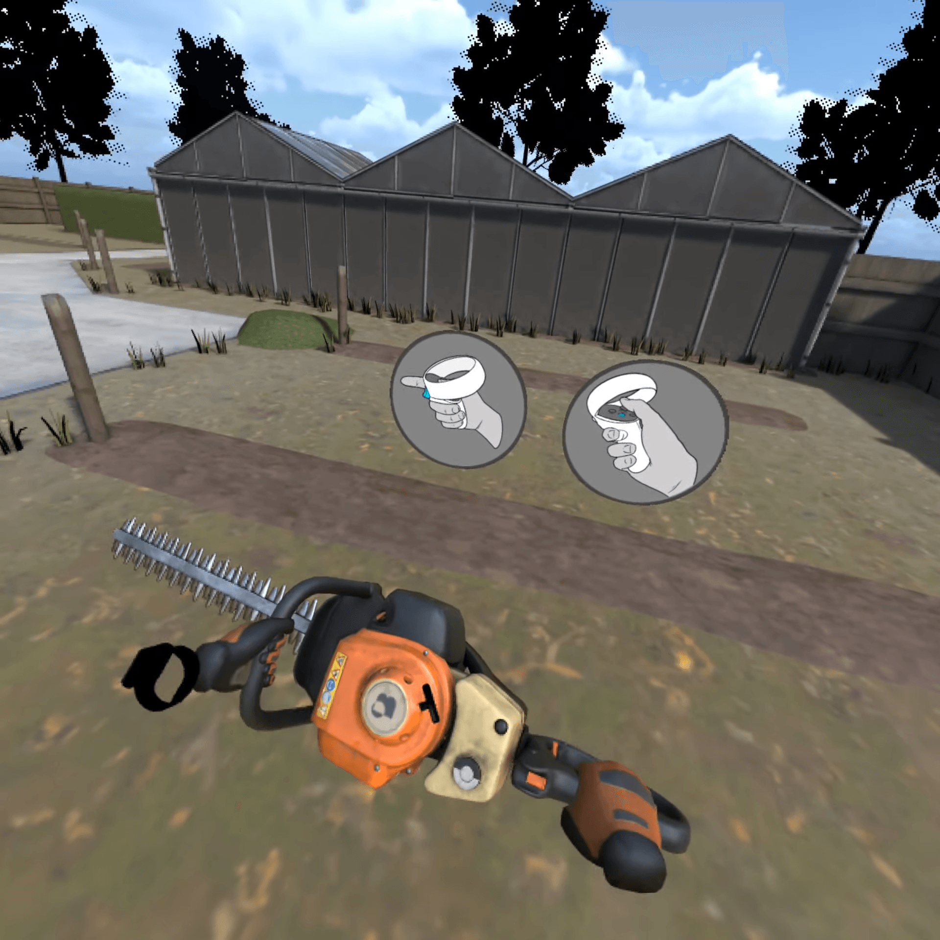 Hedge Trimming for Vocational Training