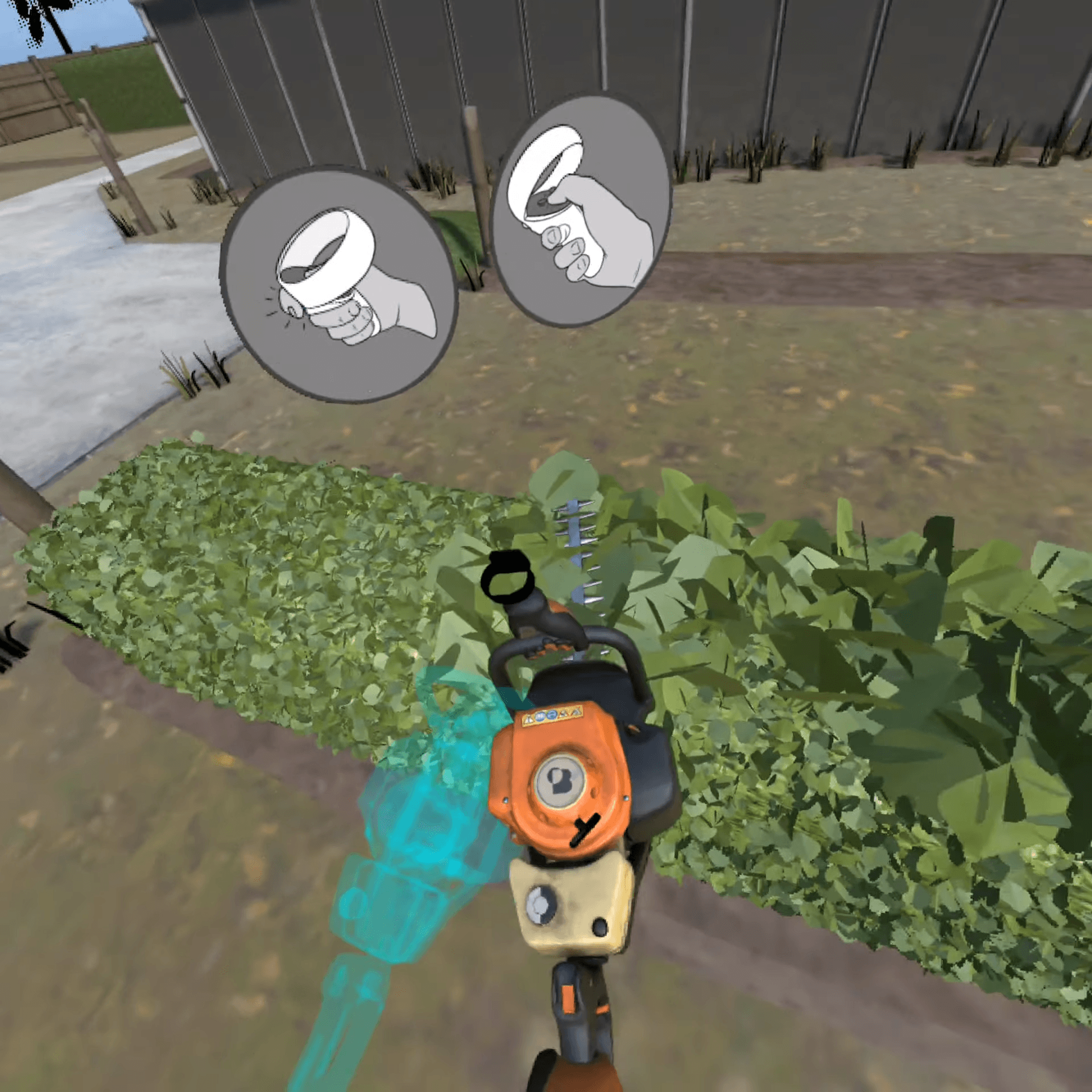 Hedge Trimming for Vocational Training