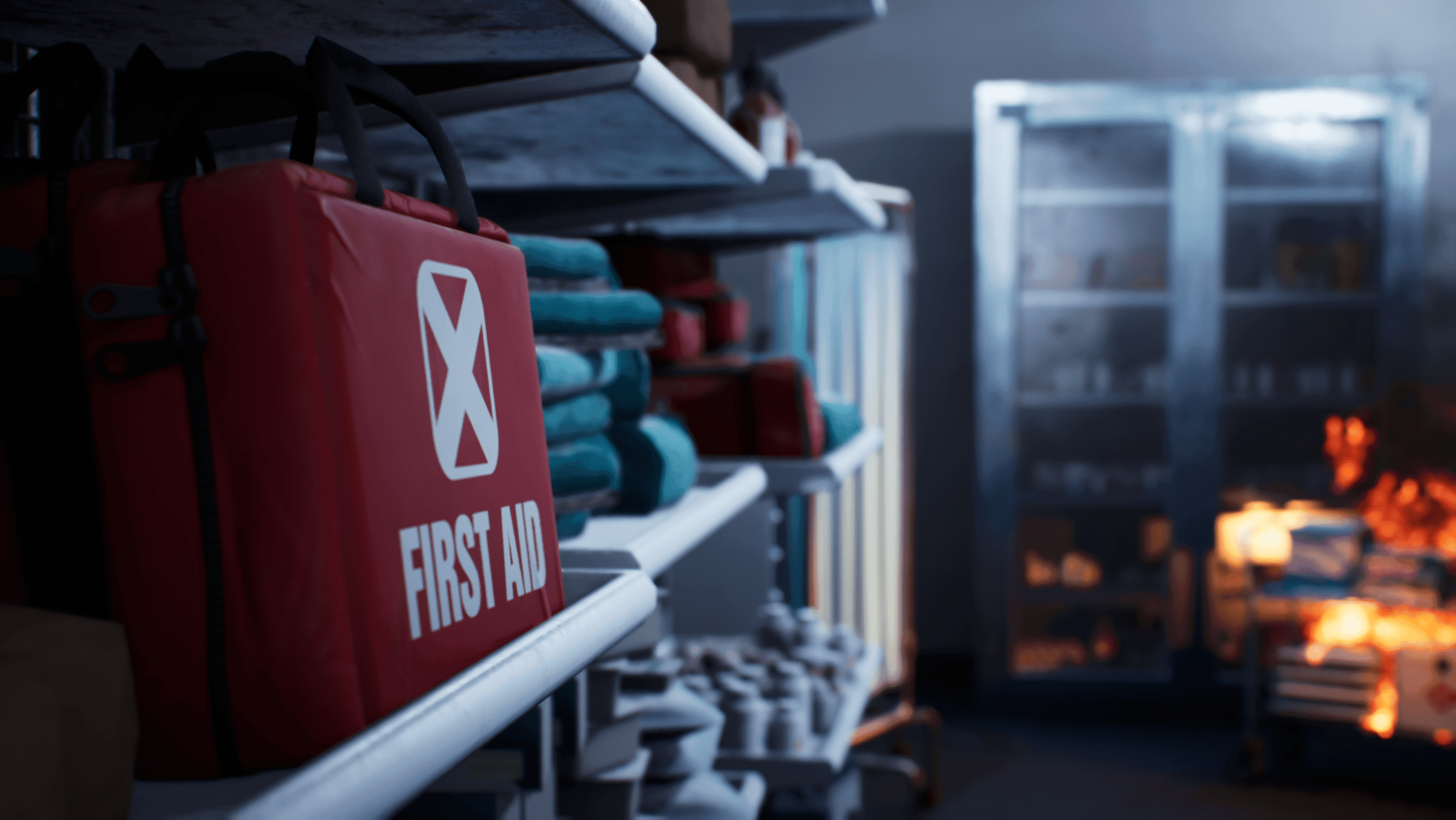 VR First Aid Environment - Box