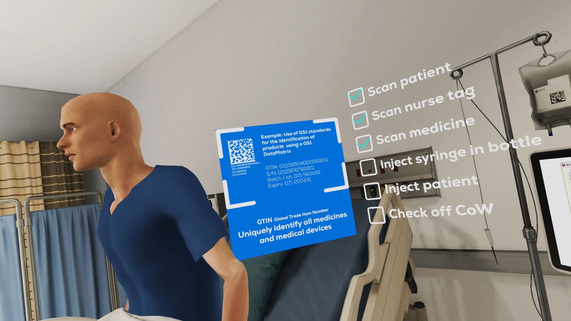 Bedside Scanning for GS1