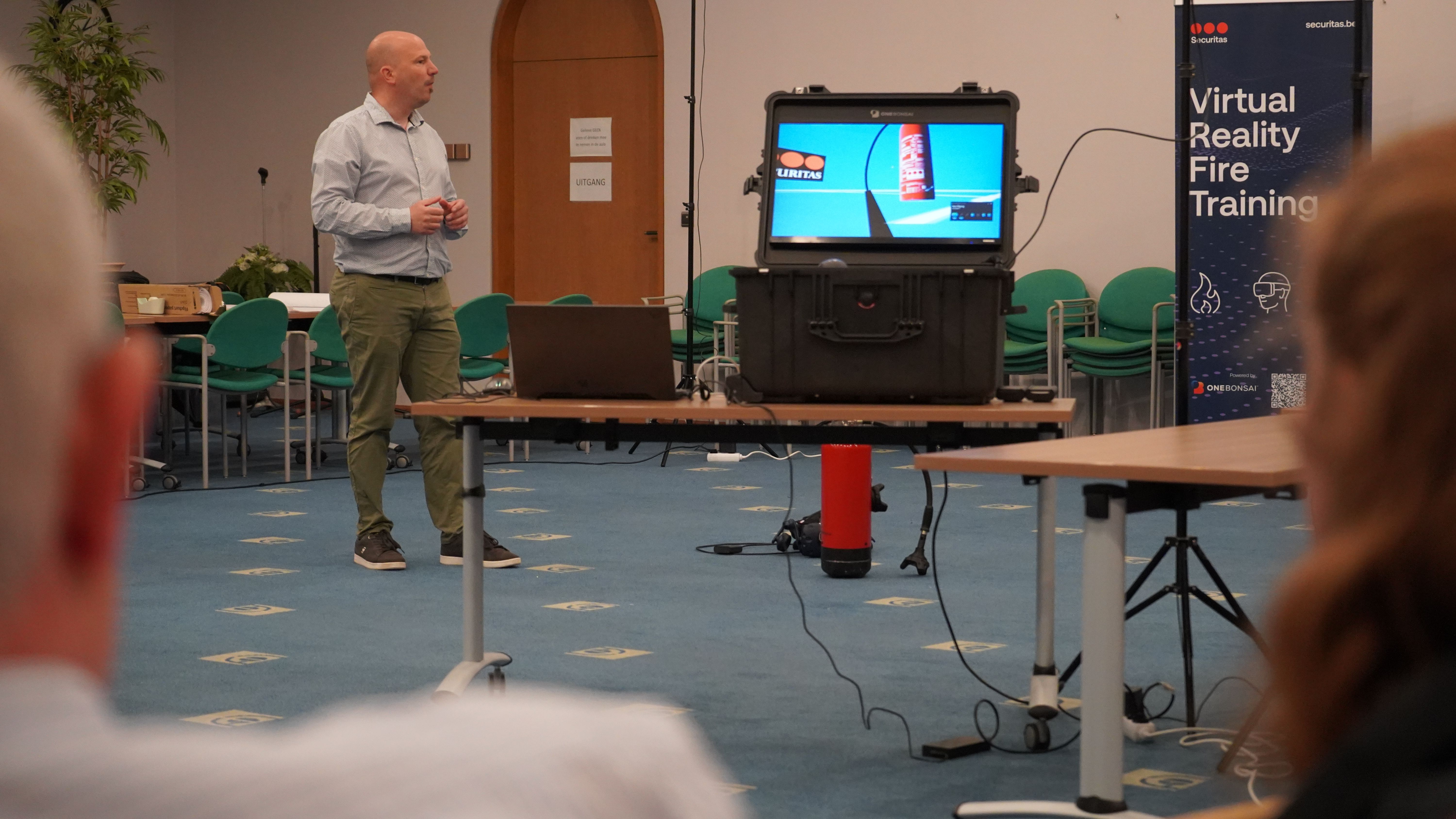 Fire Training for Securitas