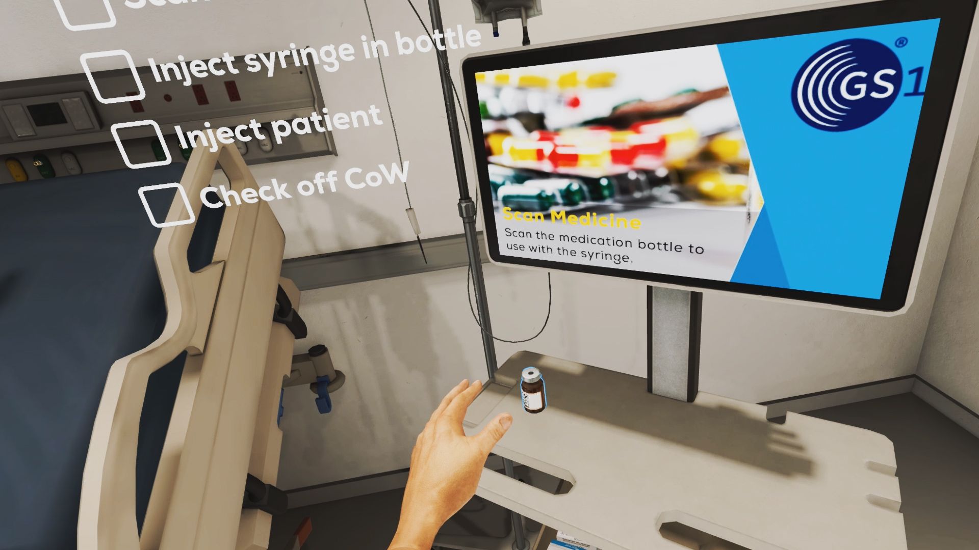 Bedside Scanning for GS1