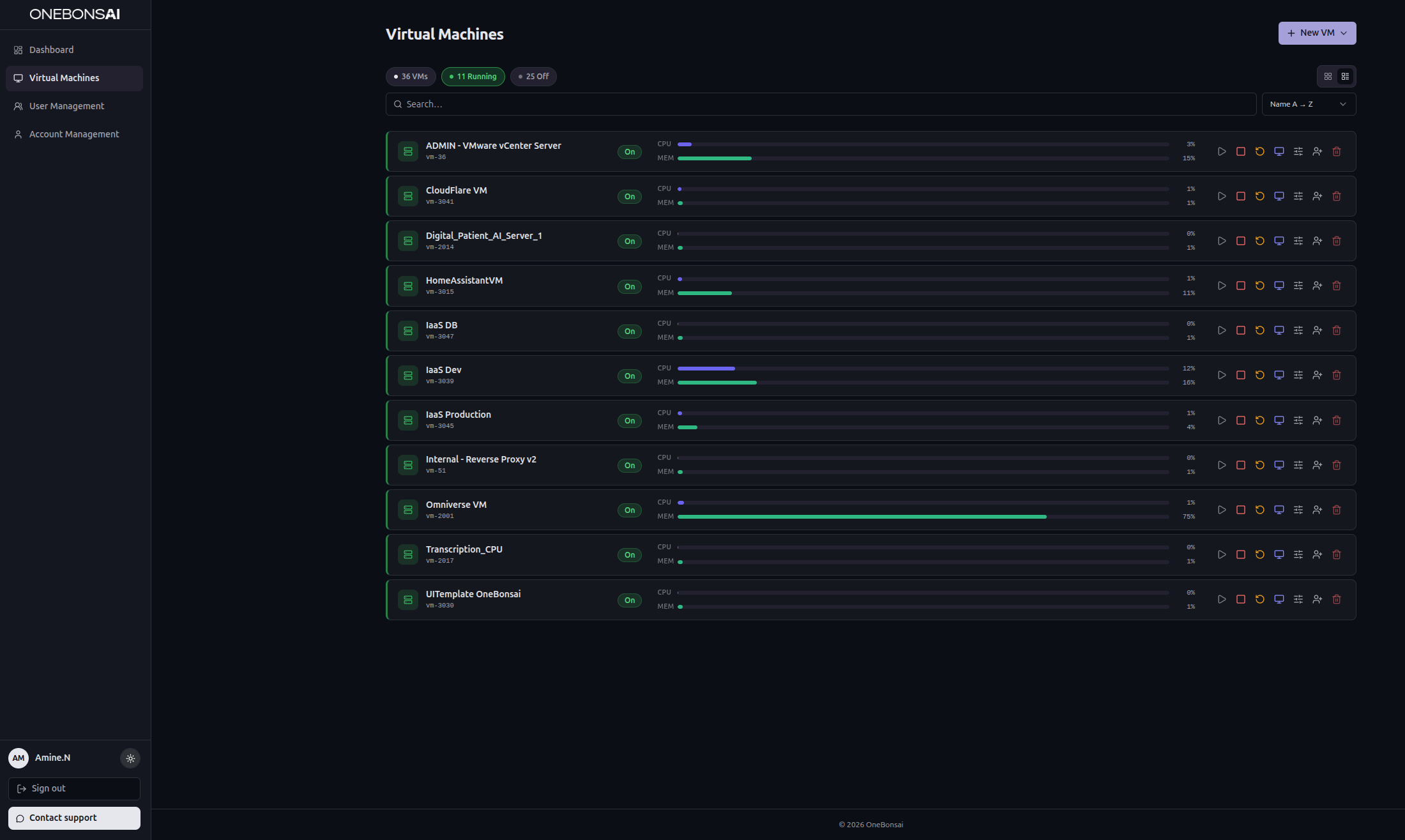 Infrastructure screenshot 2