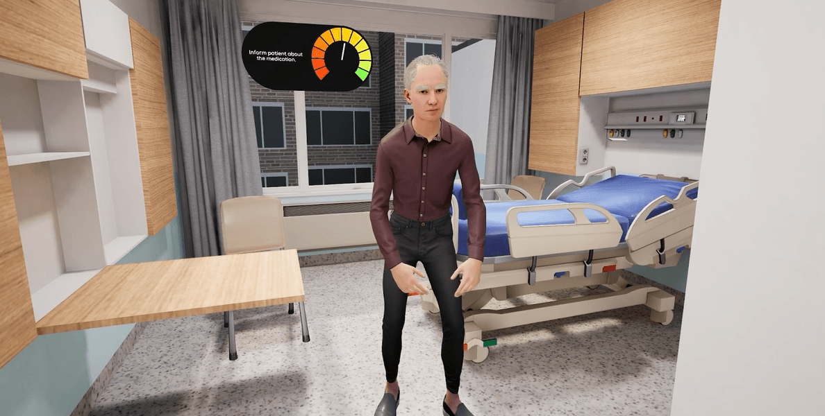 Deescalation Training for Medical Personnel