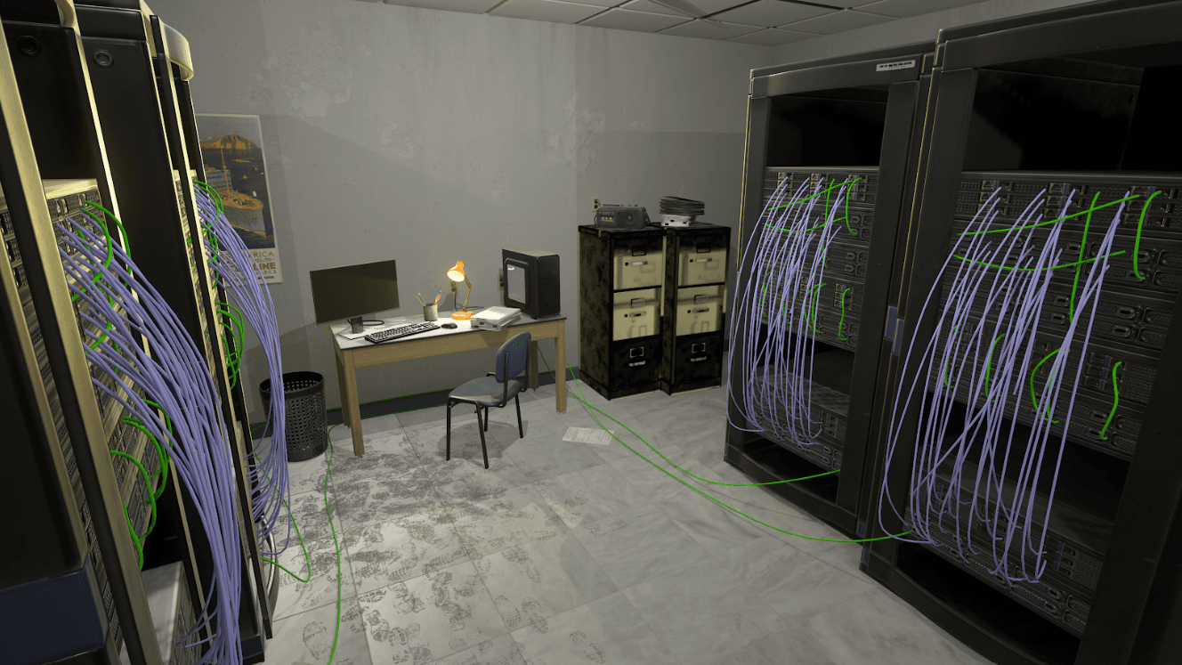 VR CyberSecurity Environment - Servers
