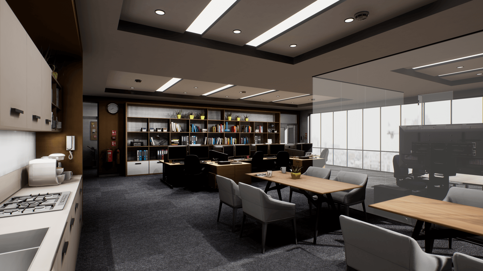 VR Cybersecurity Environment - Library