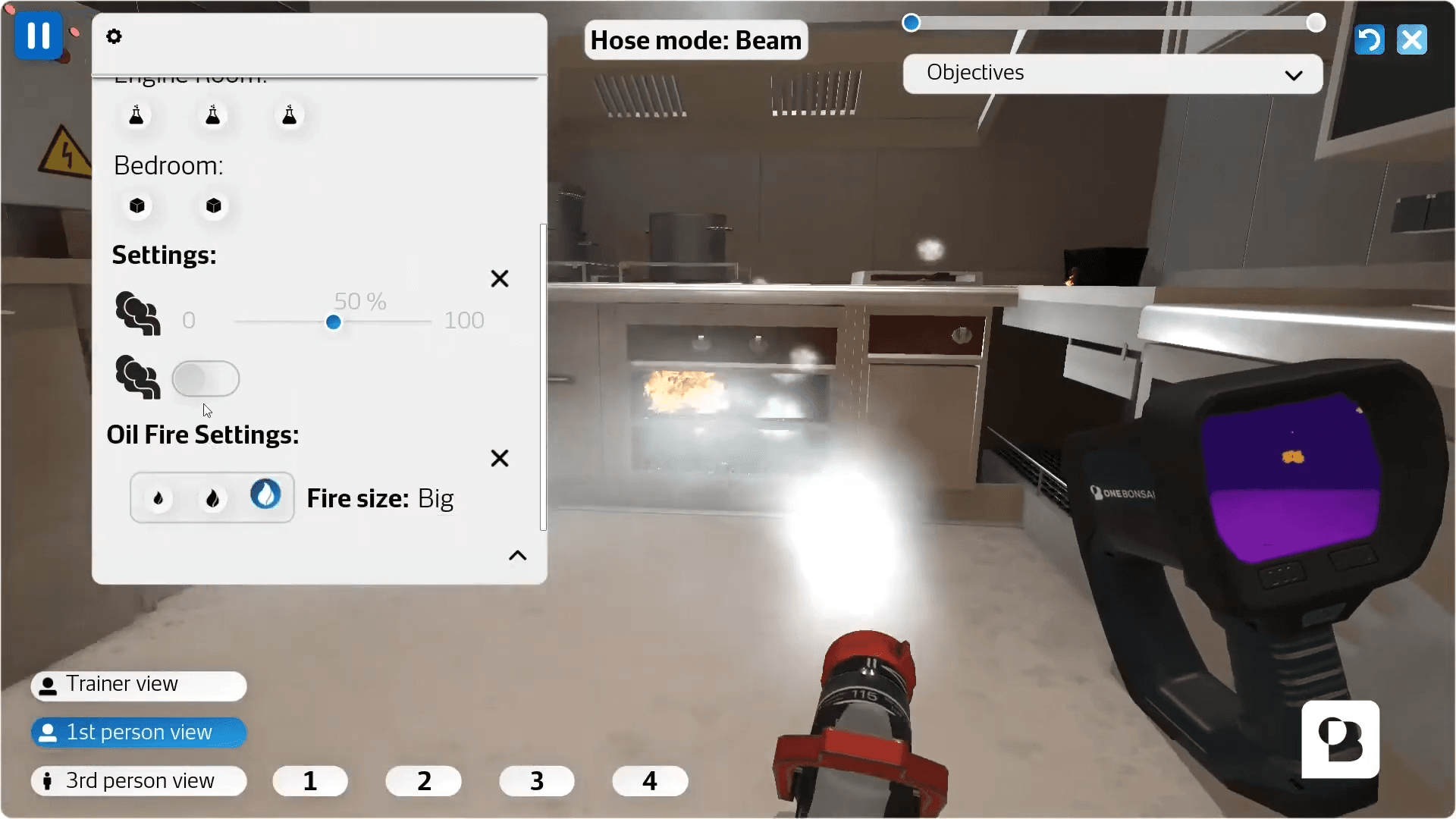 Naval Firefighting Training