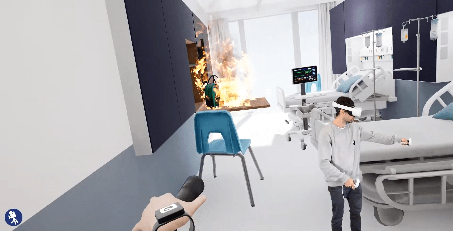 Evacuation Training for Medical Facilities