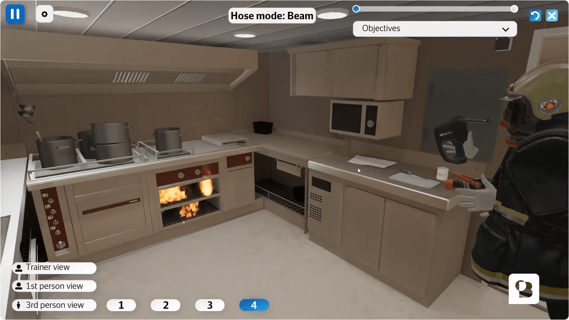 Naval Firefighting Training