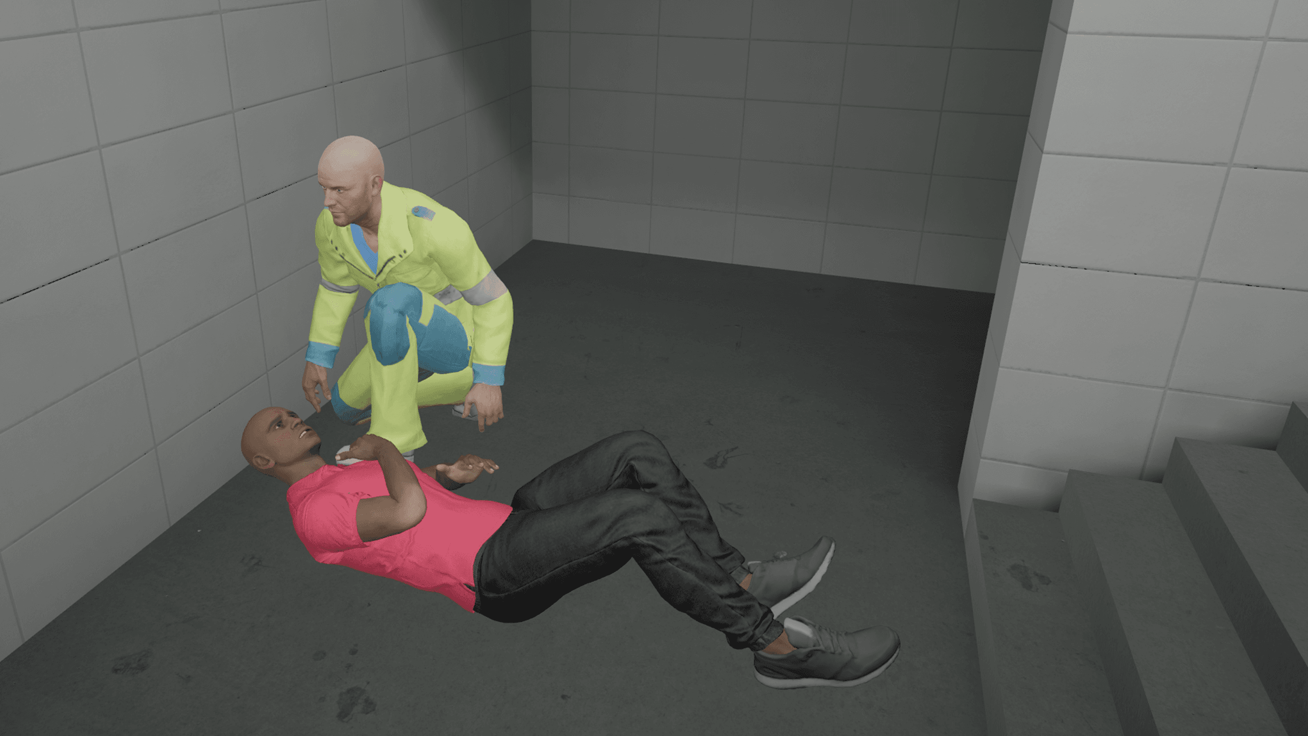 VR First Aid Environment - Trainer