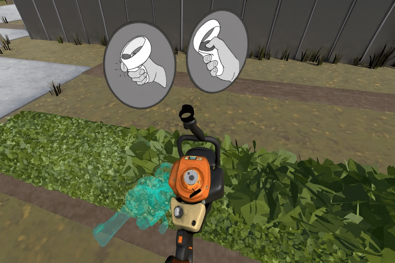 hedge trimming img challenge