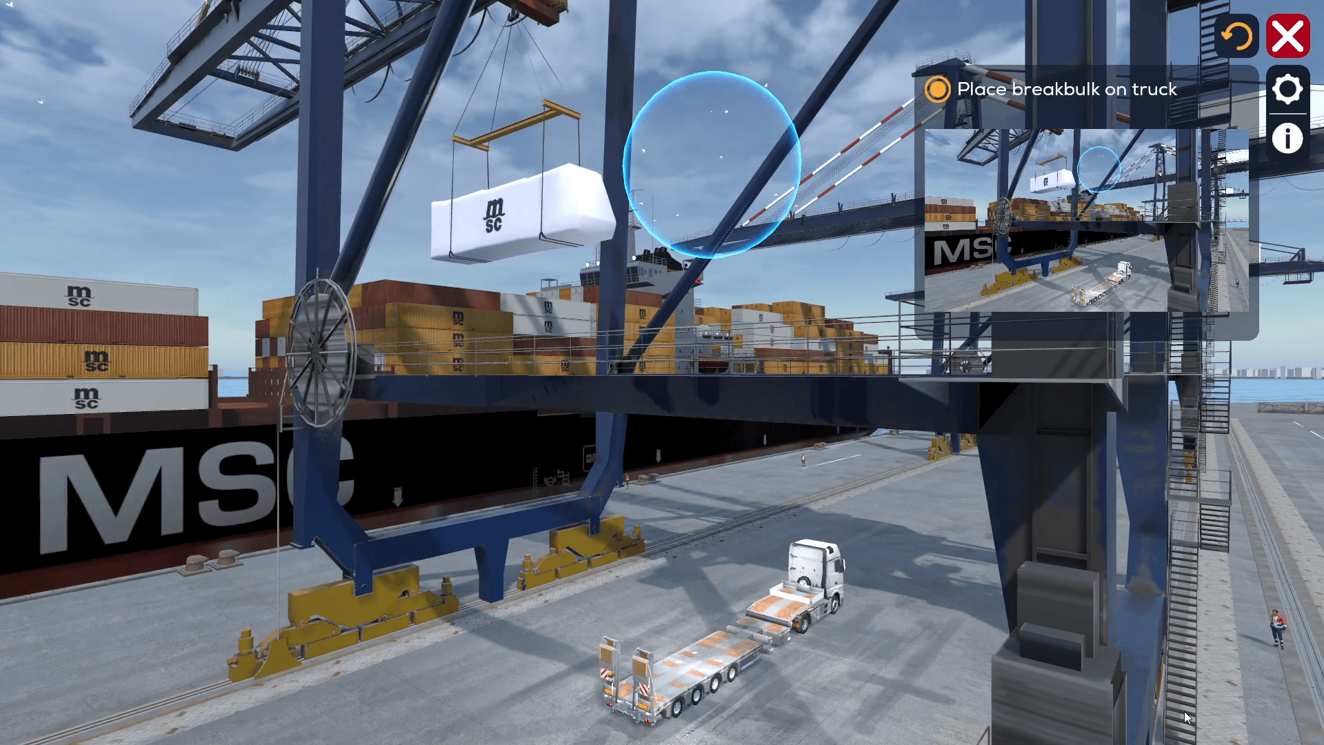 Crane Simulator Activation Experience