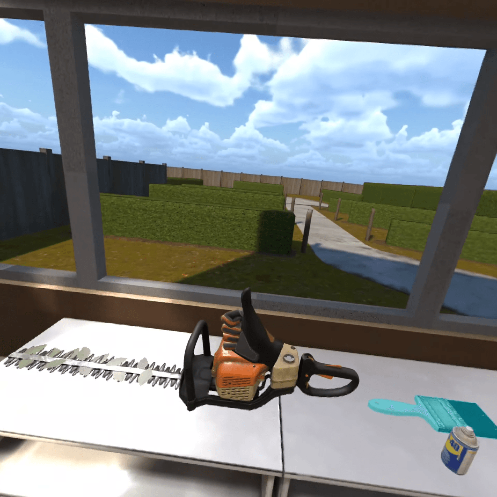 Hedge Trimming for Vocational Training