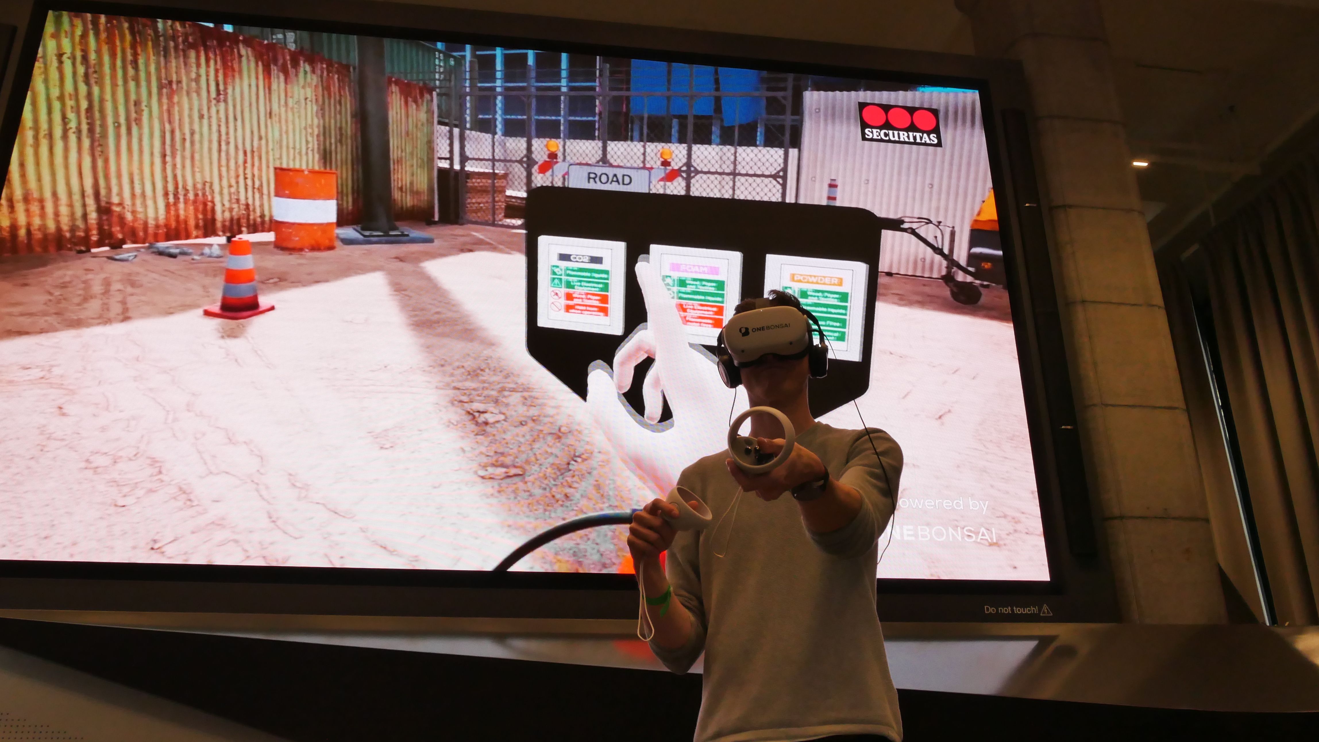 Fire Training for Securitas