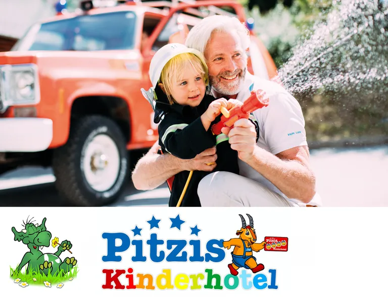 Sujet zum INGO Gewinnspiel 2026 mit Pitzis Kinderhotel