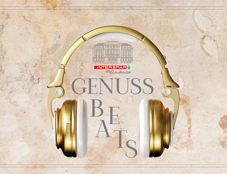 Banner zu den Genussbeats im INTERSPAR Am Schottentor