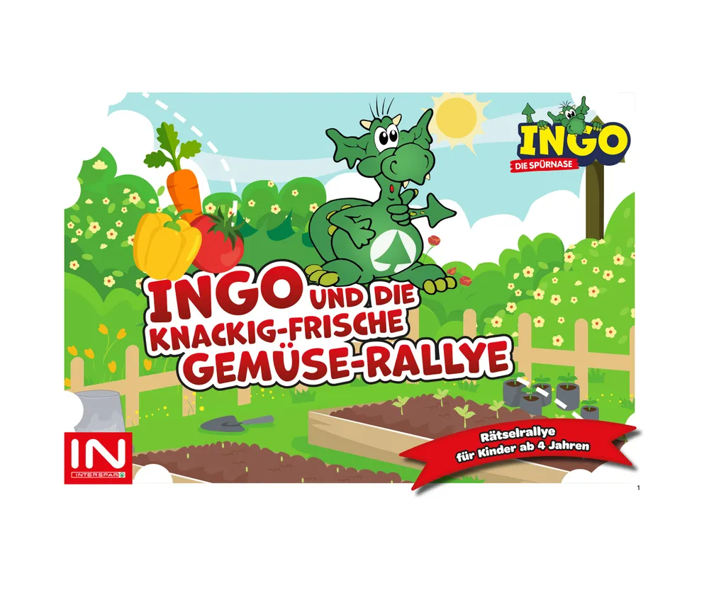 Sujet zu INGOs Rätselrallye: INGO und die knackig-frische Gemüse-Rallye