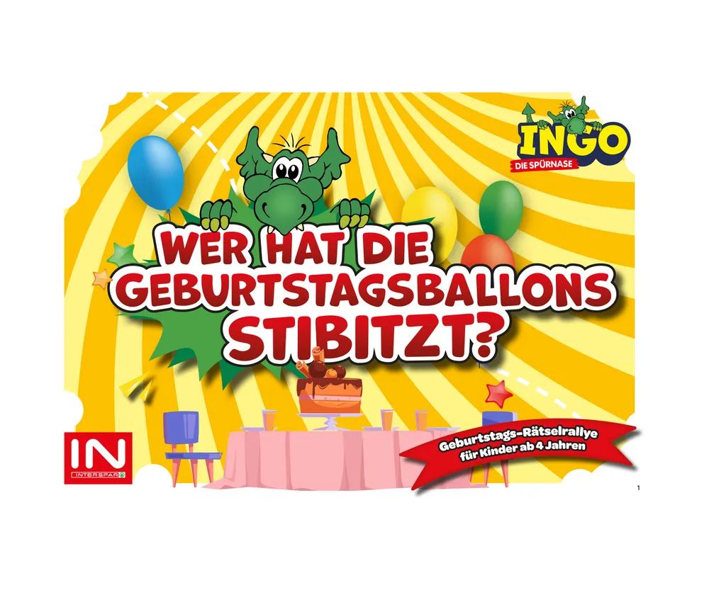 Sujet zu INGOs Rätselrallye: Wer hat die Geburtstagsballons stibitzt?