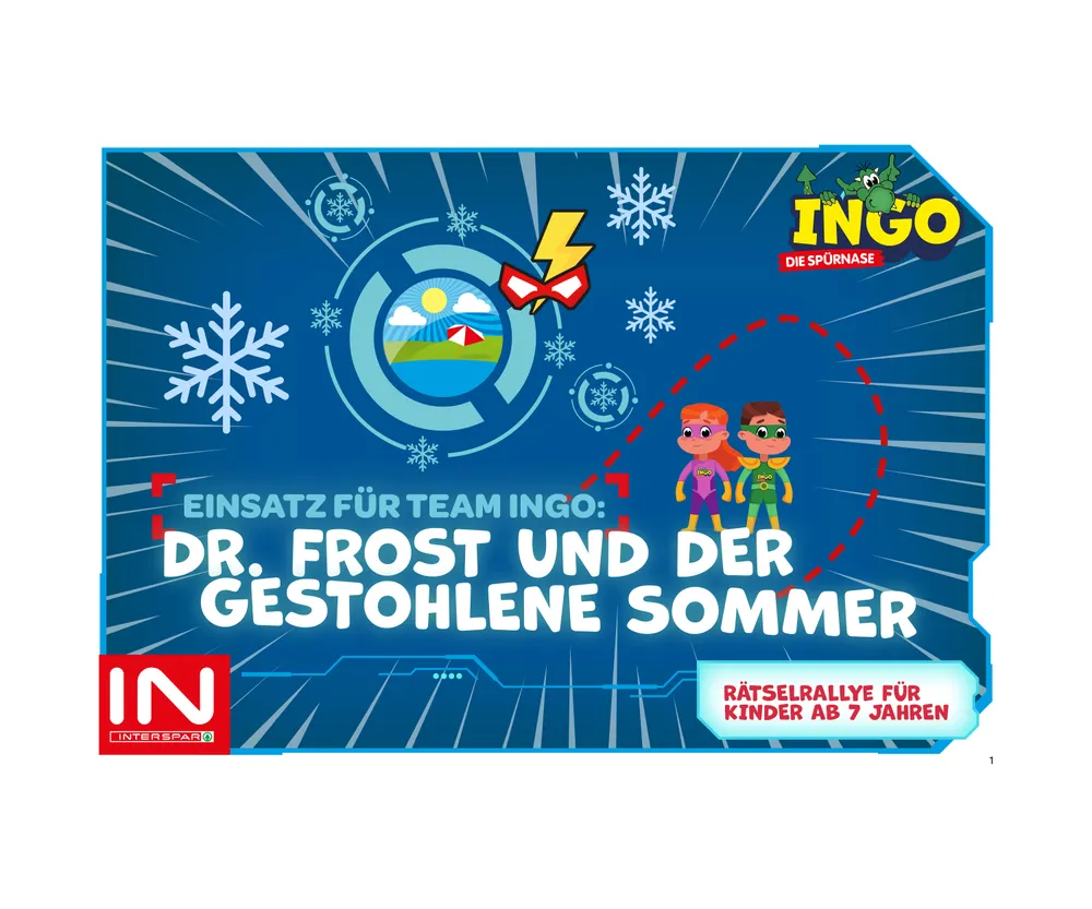 Sujet zu INGOs Rätselrallye: Einsatz für Team INGO - Dr. Frost und der gestohlene Sommer