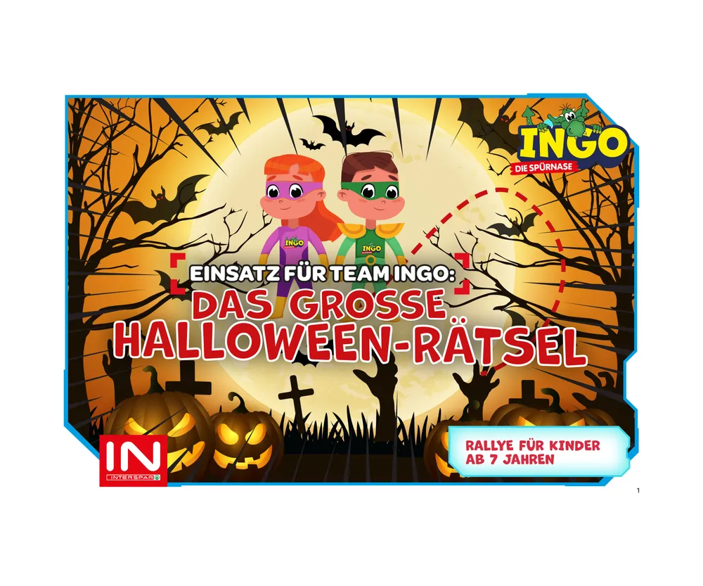 Sujet zu INGOs Rätselrallye: Das große Halloween-Rätsel