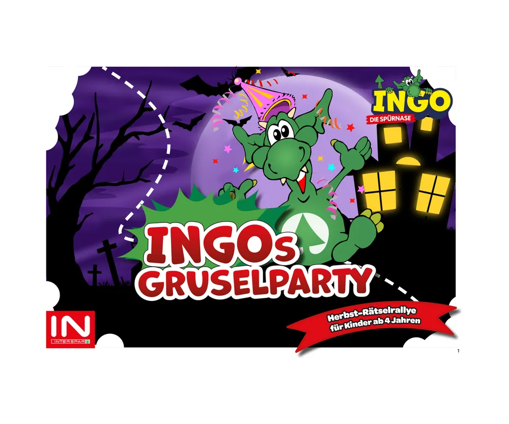 Sujet zu INGOs Rätselrallye: INGOs Gruselparty