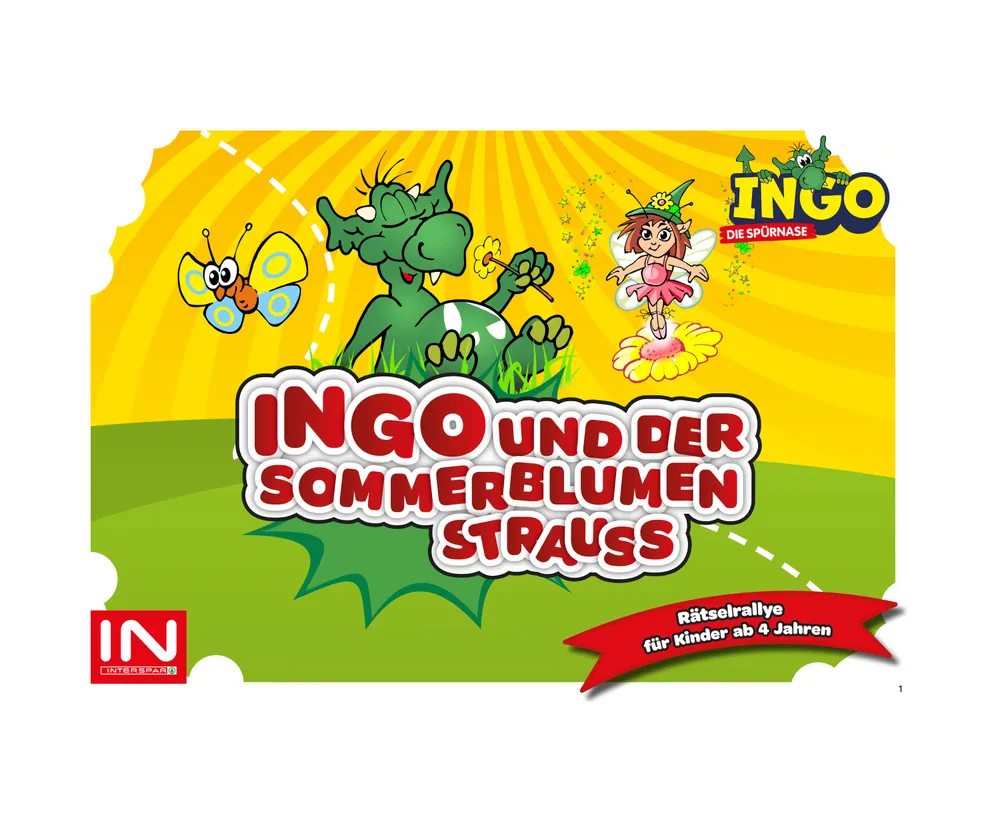 Sujet zu INGOs Rätselrallye: INGO und der Sommerblumenstrauss