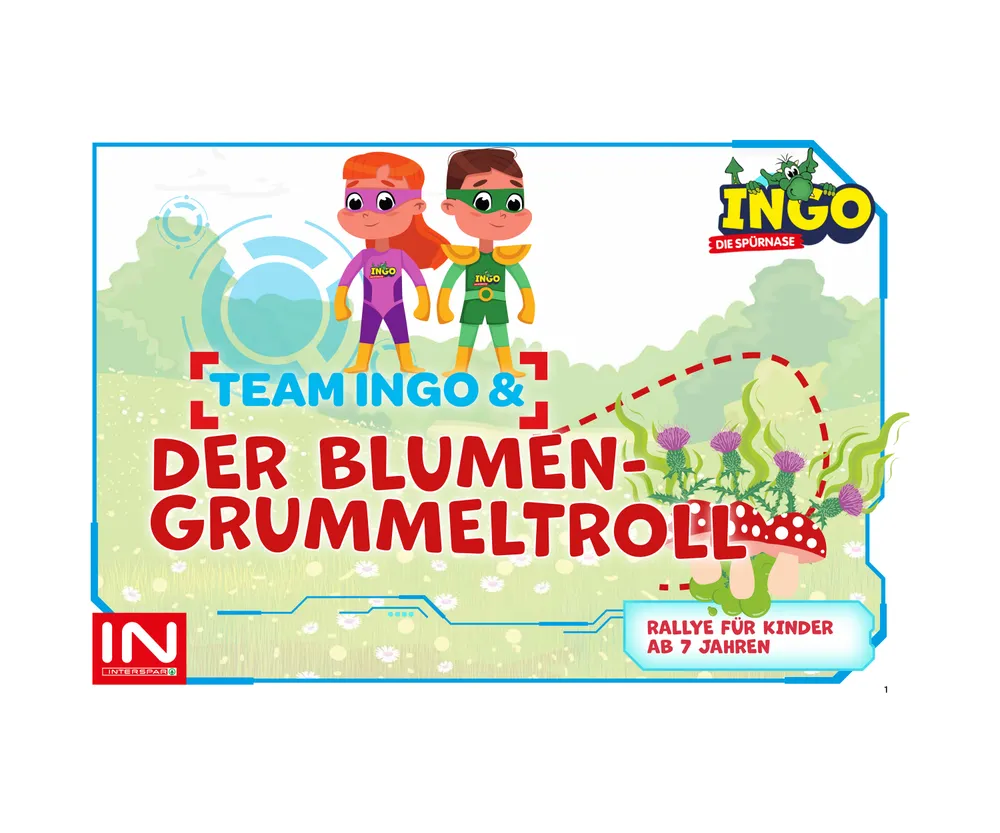 Sujet zu INGOs Rätselrallye: Team INGO & der Grummeltroll