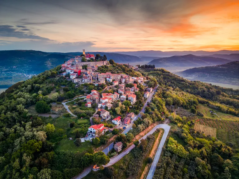 Weinlandschaft in Kroatien